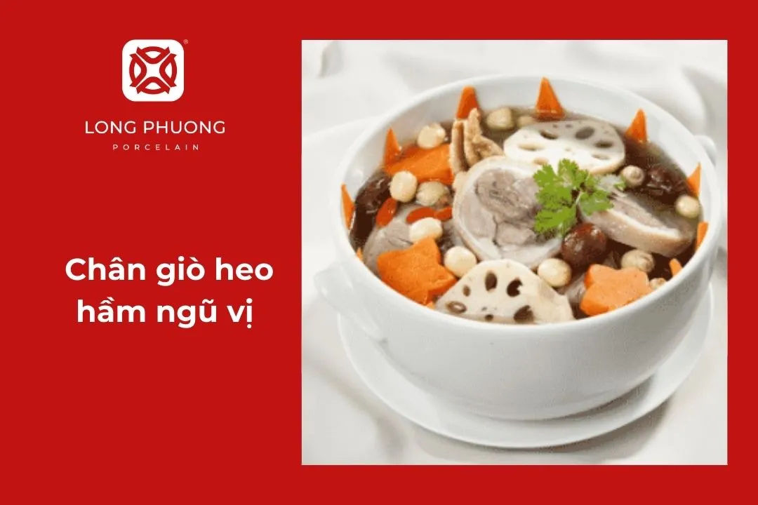 Chân giò heo hầm ngũ vị độc lạ ngon miệng