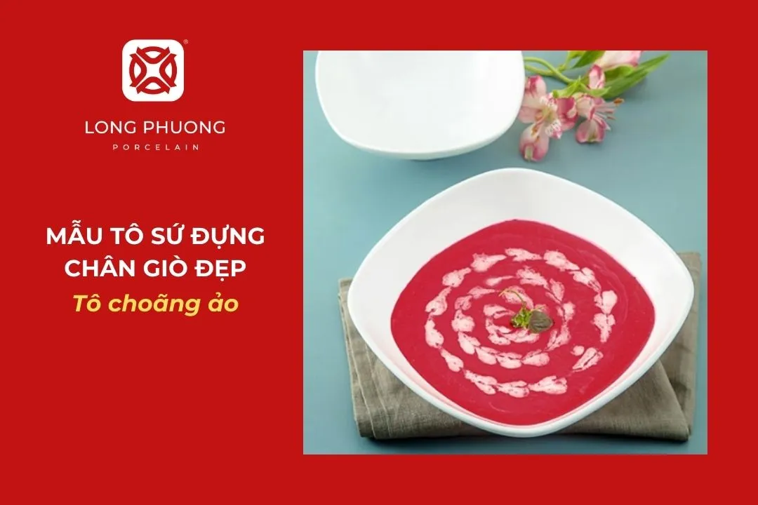 tô sứ độc đáo