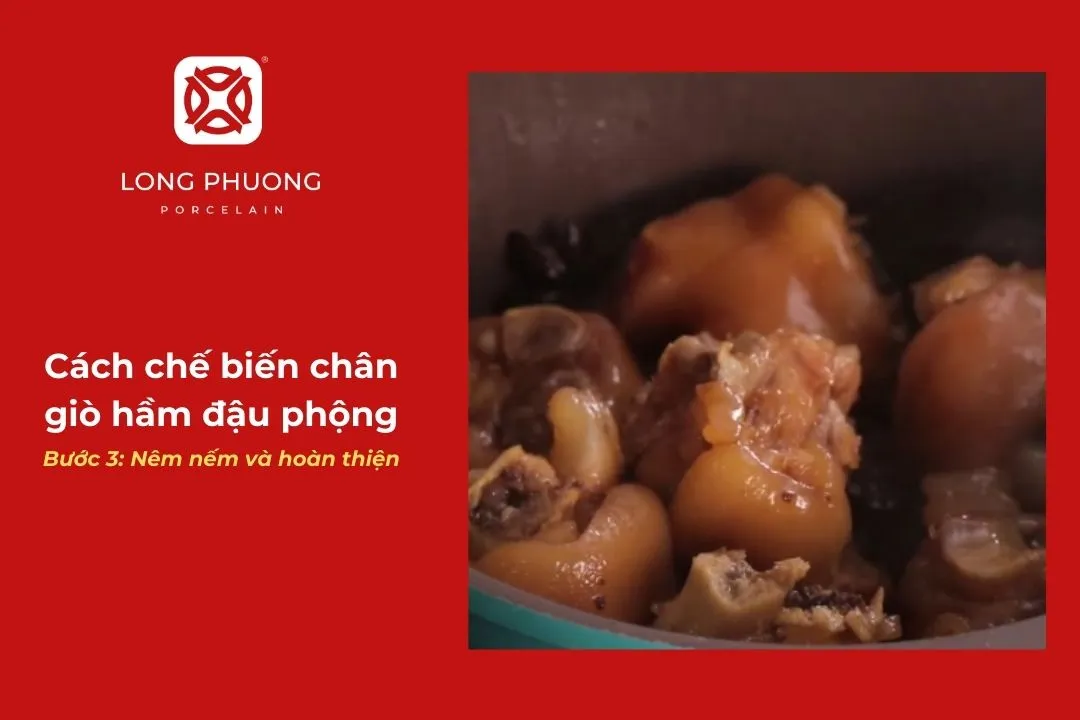 chế biến chân giò hầm
