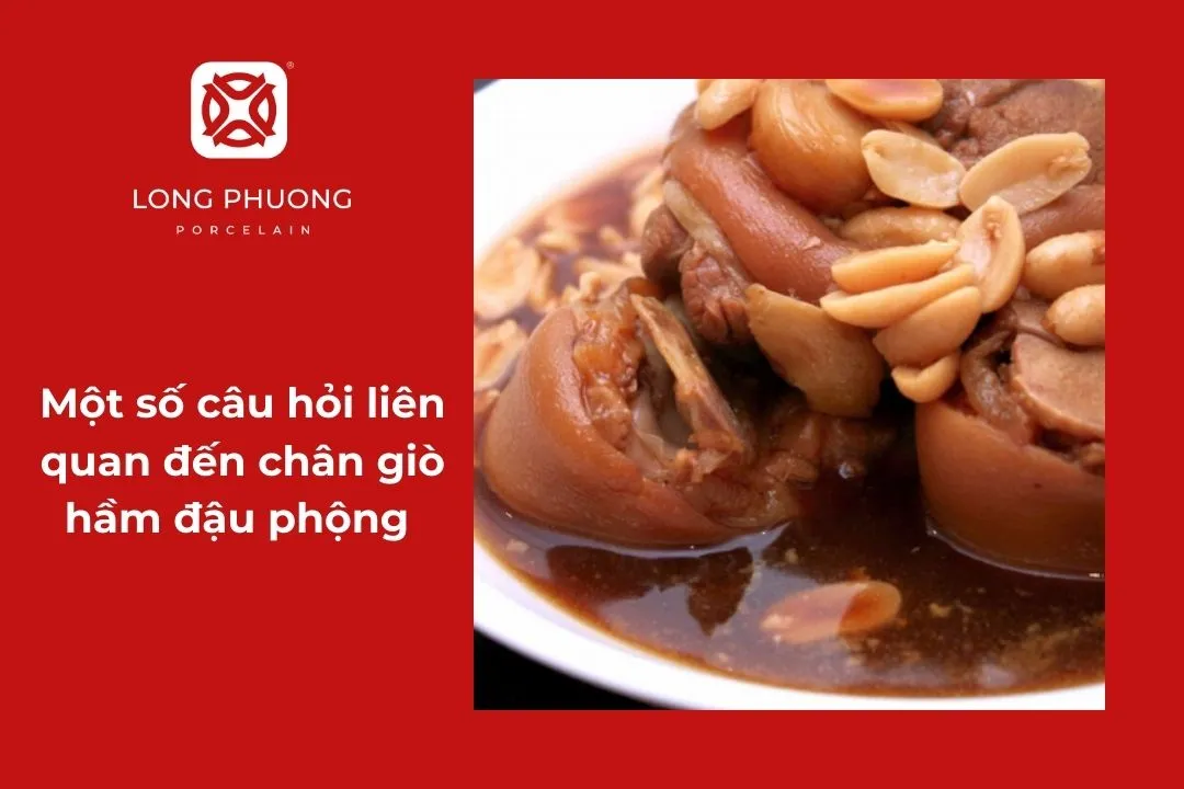 hướng dẫn làm chân giò hầm đạu phộng