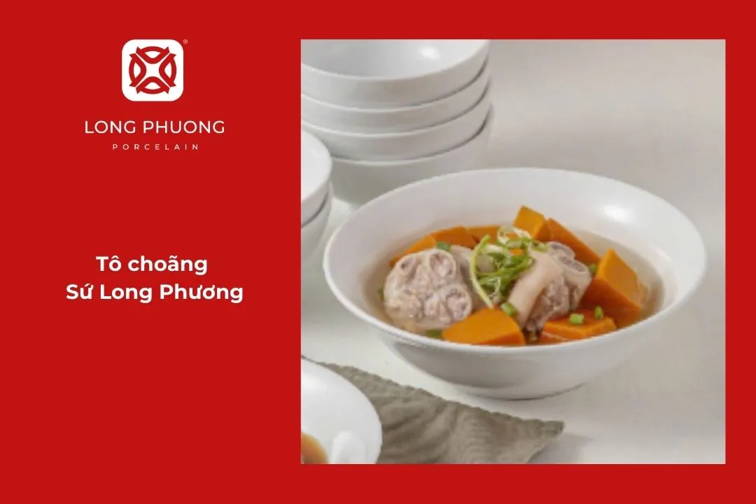 tô sứ đựng chân giò hầm đẹp