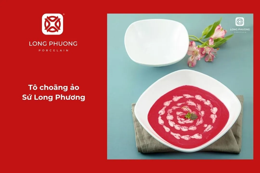 tô sứ choãng đựng chân giò hầm