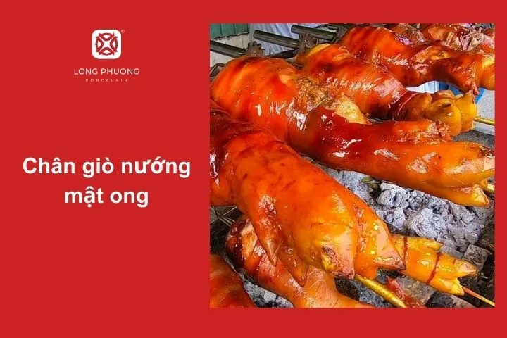 Món ăn Chân giò nướng mật ong