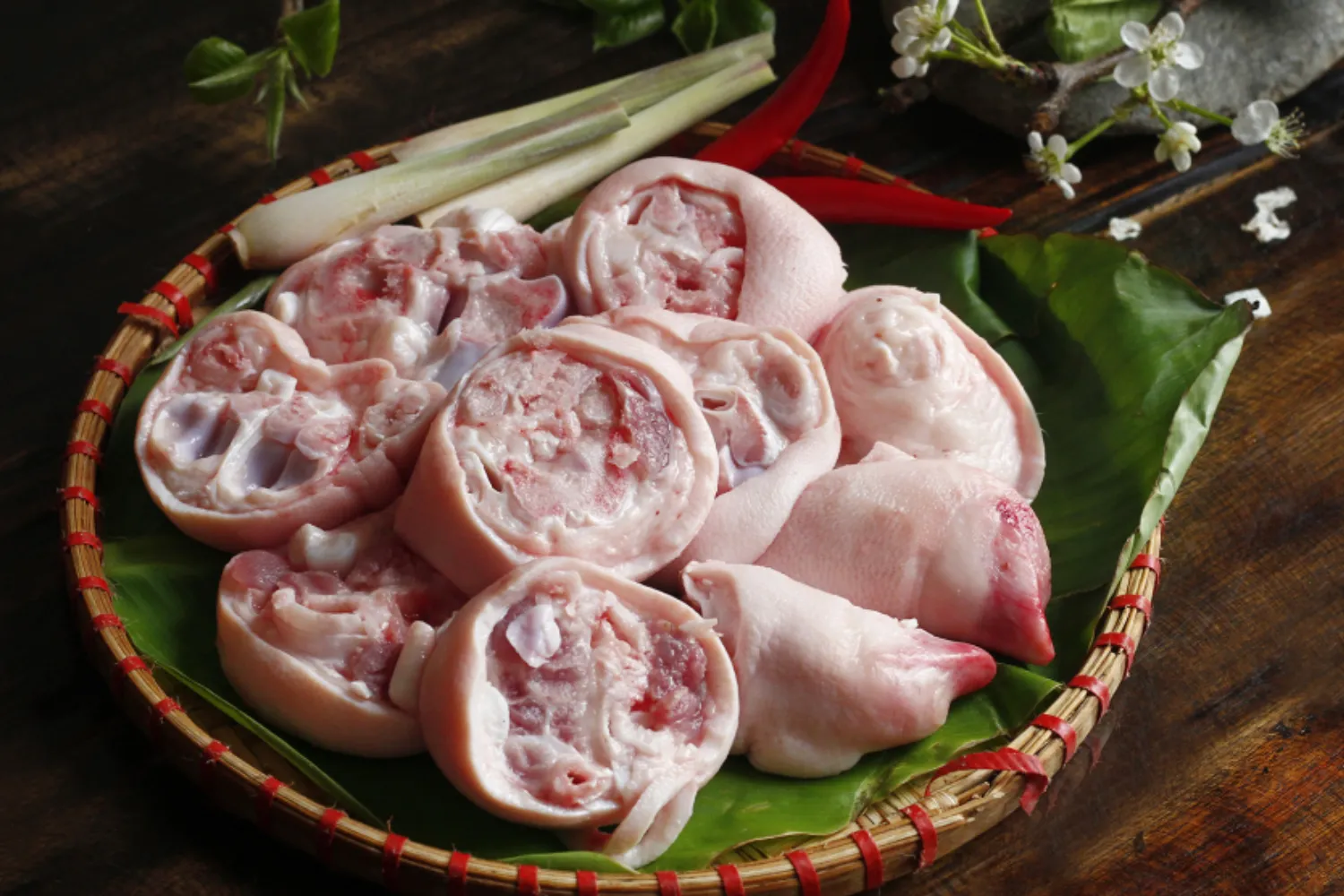 Cách làm sạch móng heo