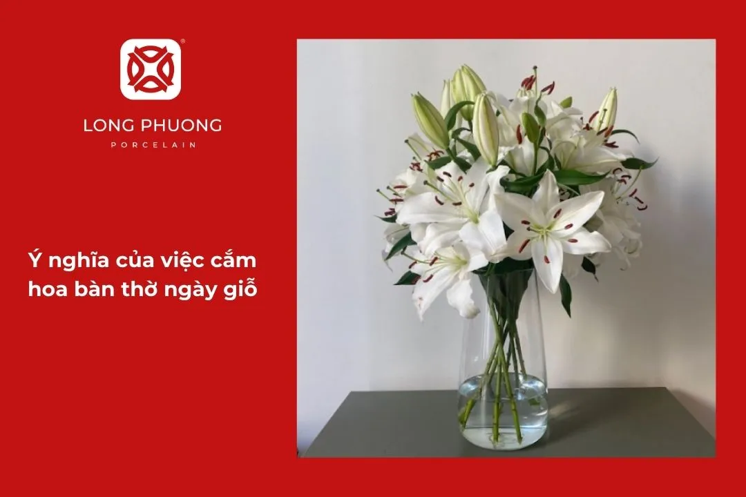 ý nghĩa của việc cắm hoa ngày giỗ