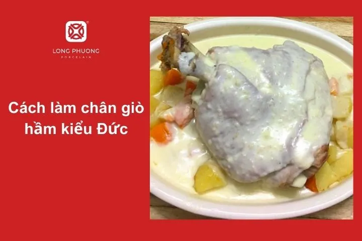 Hướng dẫn chi tiết từng bước để nấu món chân giò hầm kiểu Đức