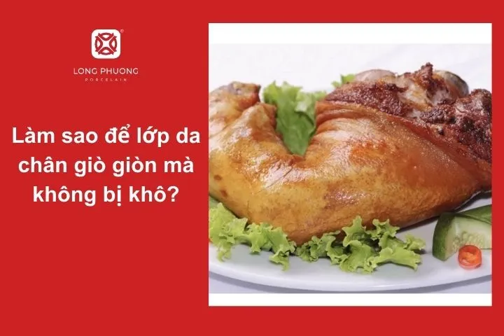 Đảm bảo nhiệt độ nướng vừa phải, không quá cao để da giòn mà thịt không bị khô