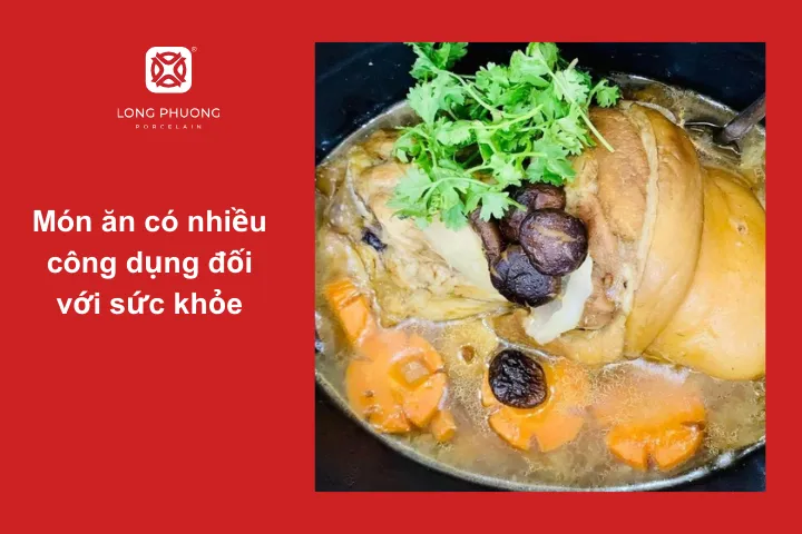 Chân giò còn rất tốt cho sức khỏe để hồi phục cơ thể