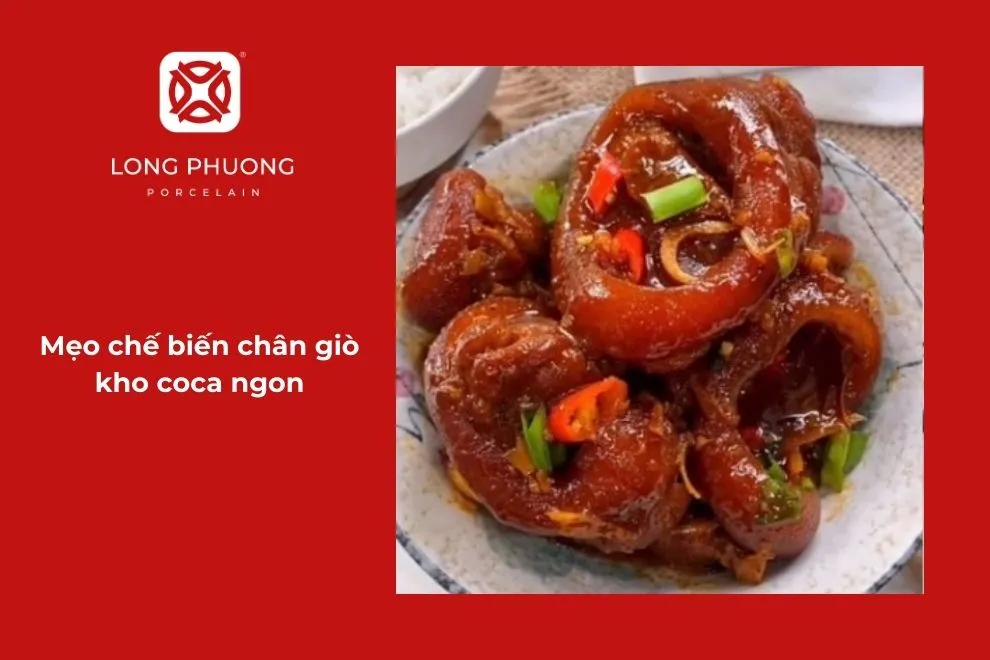 mẹo chế biến chân giò ngon