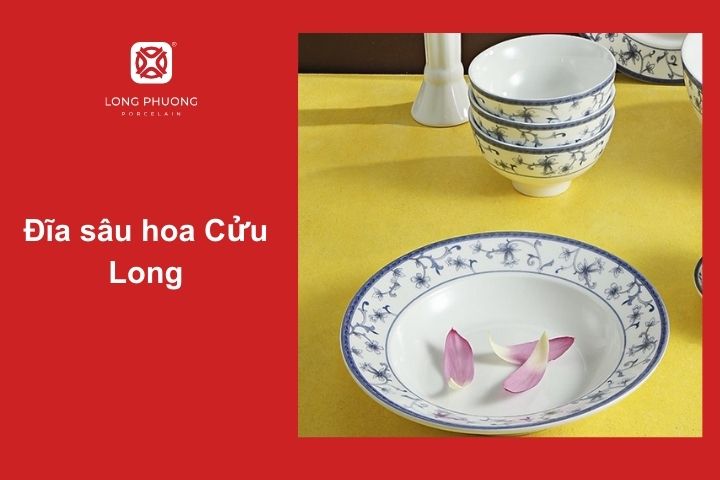 Đĩa được thiết kế độc đáo, mang tính nghệ thuật và sáng tạo, tạo nên điểm nhấn ấn tượng trên bàn ăn
