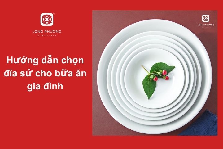 Việc lựa chọn đĩa sứ phù hợp không chỉ giúp bạn nâng cao giá trị thẩm mỹ cho bữa ăn mà còn mang lại sự tiện lợi trong sử dụng hàng ngày