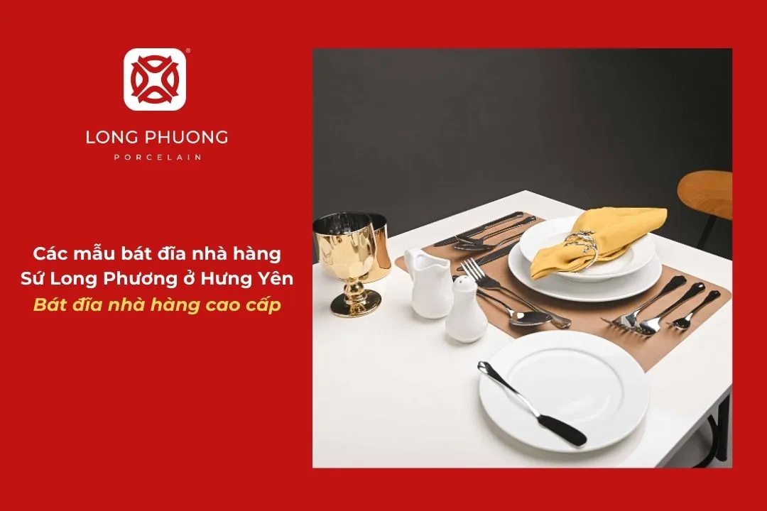 các mẫu đĩa phổ biến trong nhà hàng
