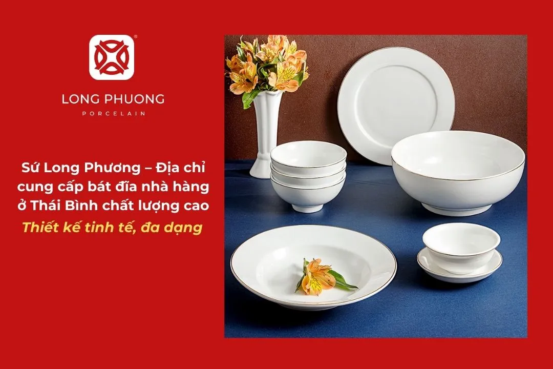 bát đĩa chính hãng long phương cao cấp