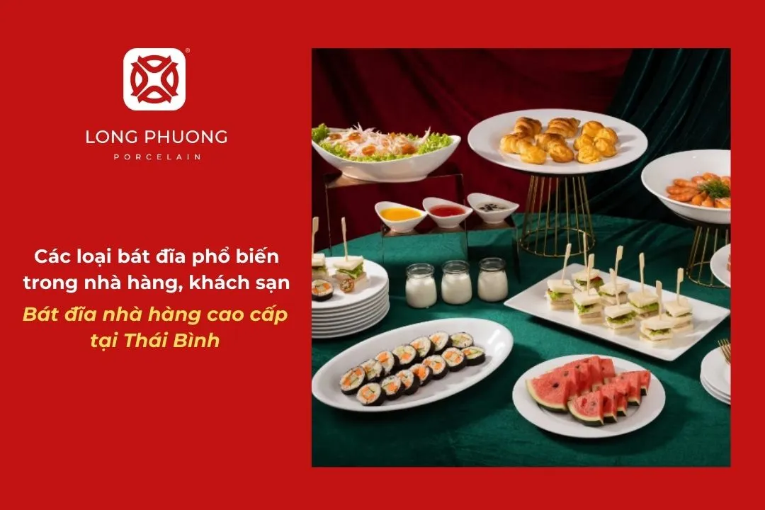 mua bát đĩa nhà hàng giá tốt ở thái bình