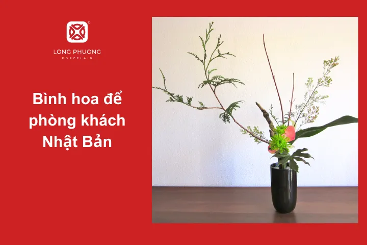 Phong cách Nhật Bản tôn vinh sự tự nhiên và mộc mạc trong thiết kế của bình hoa