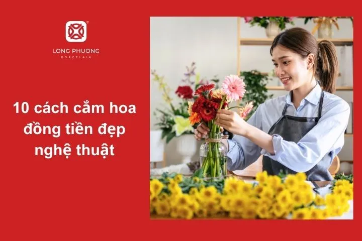 10 cách cắm hoa đồng tiền đẹp và nghệ thuật cho mọi không gian
