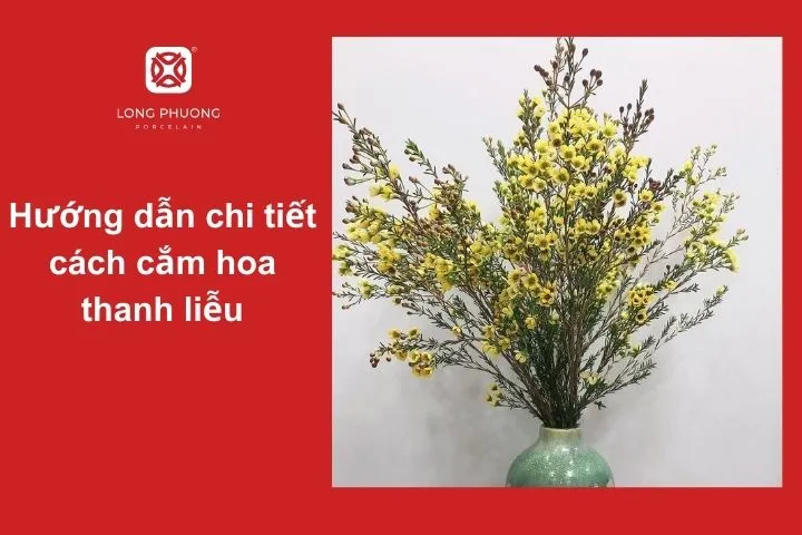 Hướng dẫn cách cắm hoa thanh liễu một cách đơn giản