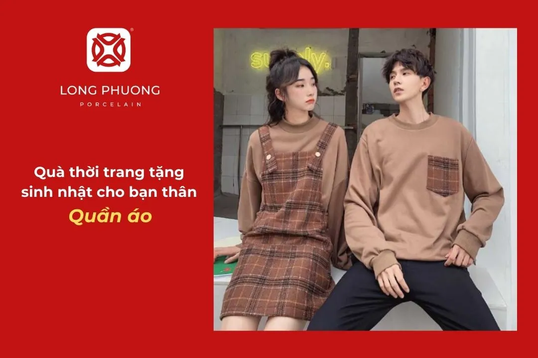 mua quần áo làm quà sinh nhật