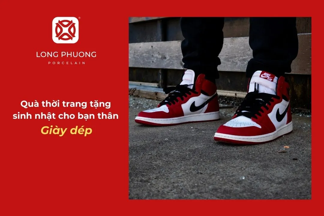 mua giầy thể thao làm quà sinh nhật