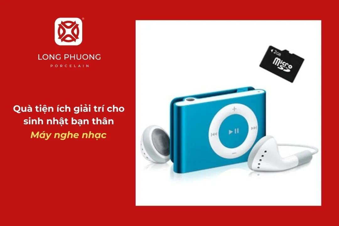 mua máy nghe nhạc làm quà sinh nhật