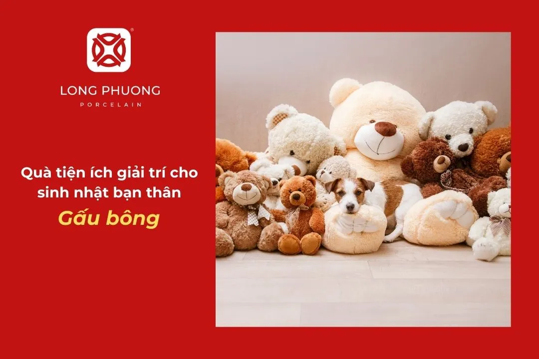 mua gấu bông làm quà sinh nhật