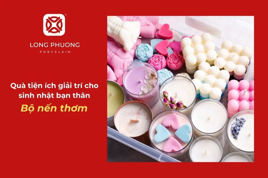 mua nến thơm làm quà sinh nhật