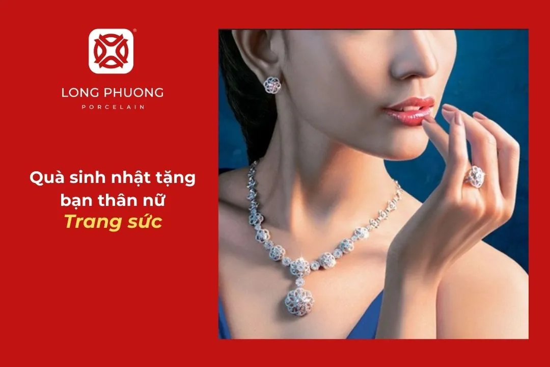 Trang sức làm quà sinh nhật