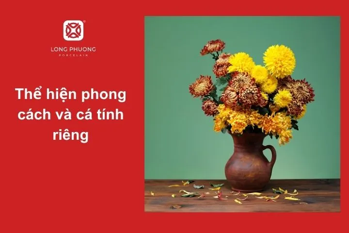 Mỗi người có một gu thẩm mỹ và sở thích riêng, và điều đó có thể được thể hiện qua cách tạo dáng và trang trí bình hoa