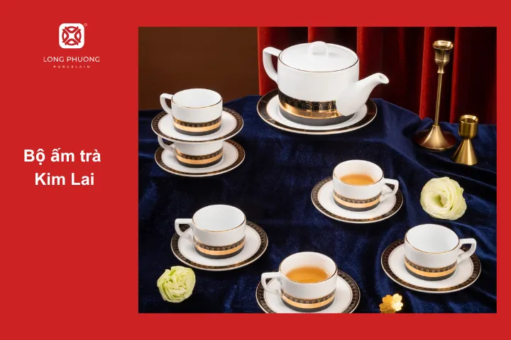 Bộ ấm trà Kim Lai