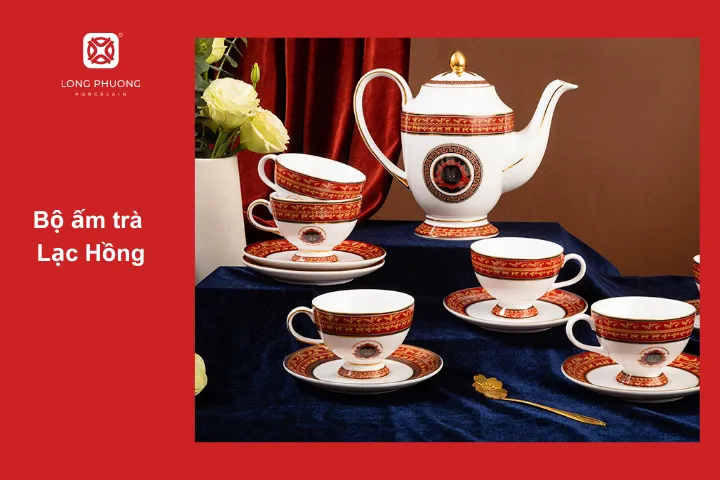 Bộ ấm trà Lạc Hồng