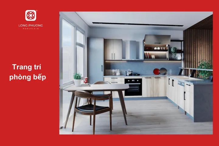 Gian bếp được xem là linh hồn của ngôi nhà. Vậy nên, hãy cực chú ý đến cách trang trí để phòng bếp luôn đẹp mắt và ấm áp