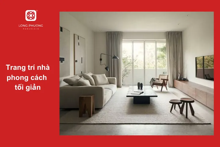 Phong cách trang trí nhà tối giản