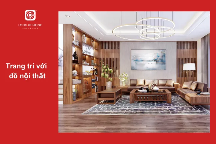 Kết hợp các món đồ nội thất sẽ tạo nên không gian khác biệt