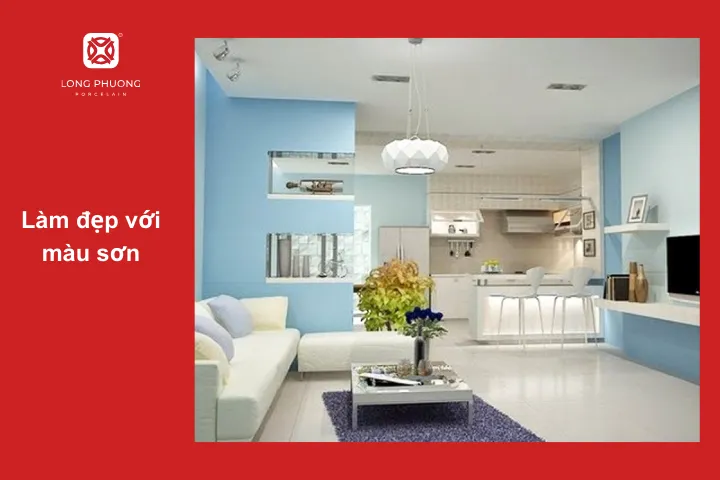 Bạn có thể dùng màu sơn để decor không gian sống của mình đẹp hơn