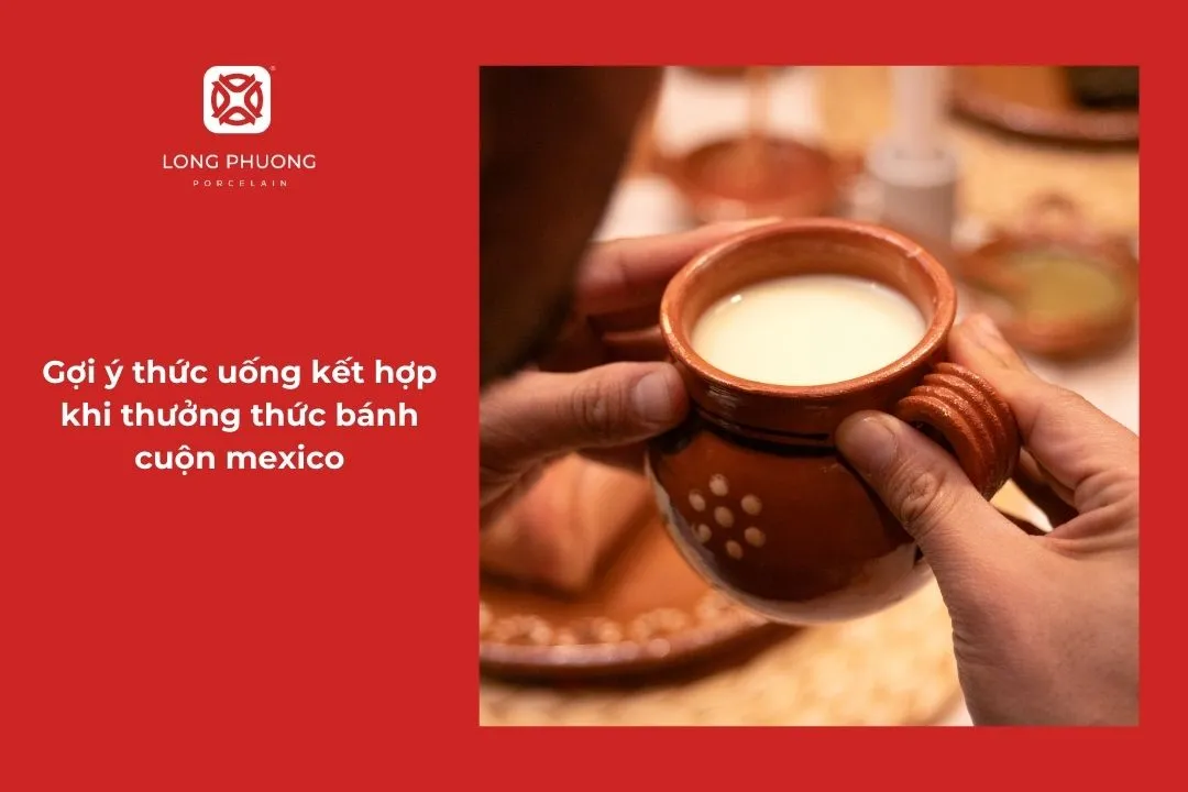ăn bánh cuộn thì uống gì?