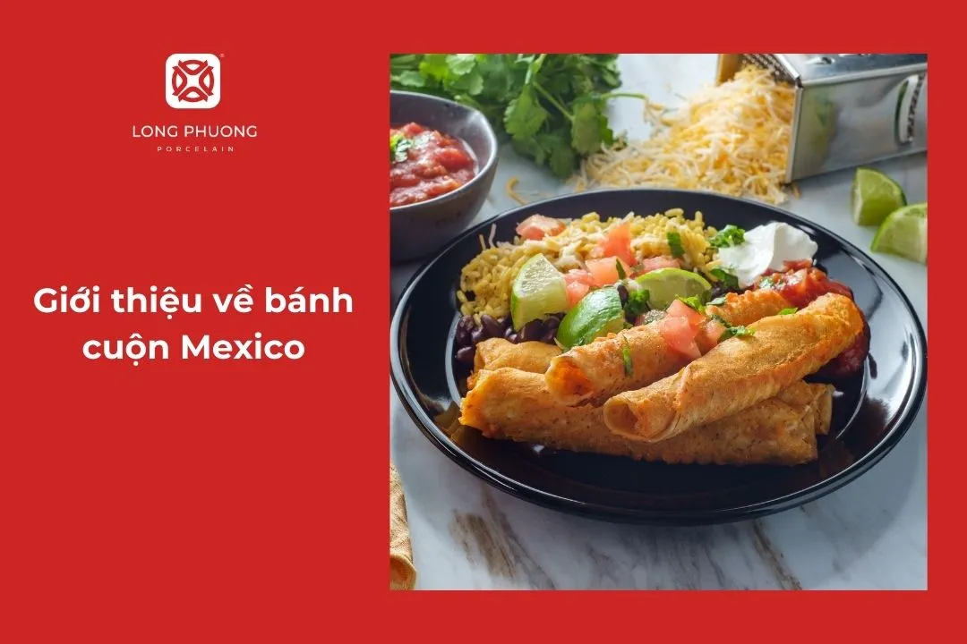 giới thiệu bánh cuộn mexico