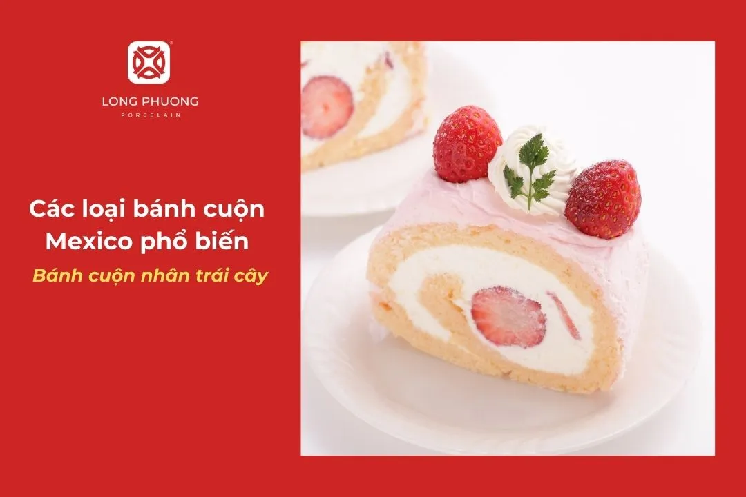 bánh cuộn trái cây mexico