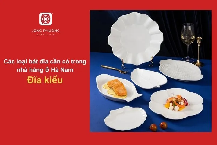 Đĩa kiểu độc đáo – Nâng tầm nghệ thuật bày trí món ăn