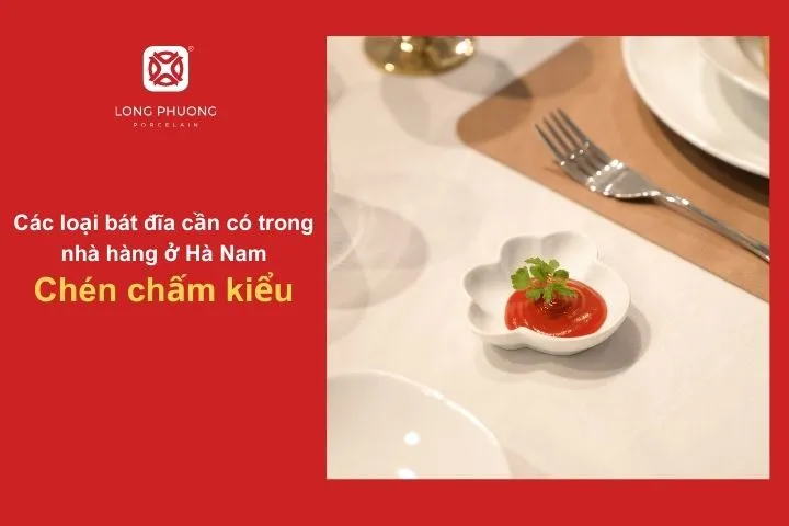 Chén nước chấm nhỏ gọn, tiện lợi cho bàn ăn nhà hàng