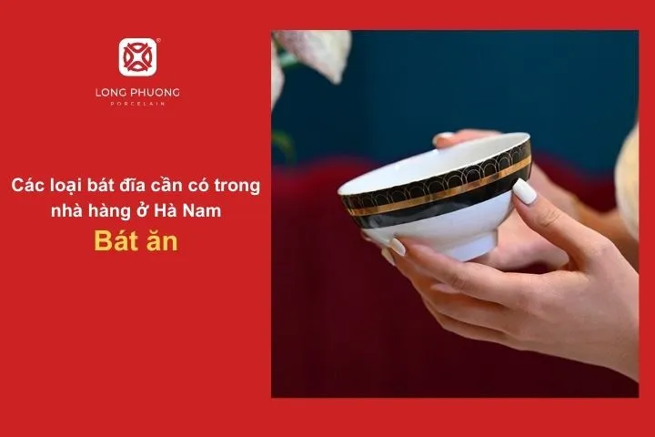 Các mẫu bát ăn Sứ Long Phương cao cấp – Đẹp, bền, phù hợp cho mọi nhà hàng