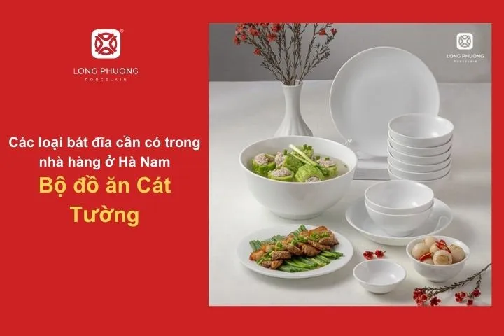 Bộ đồ ăn Cát Tường