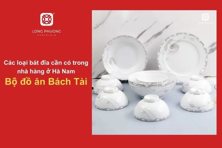 Bộ đồ ăn Bách Tài