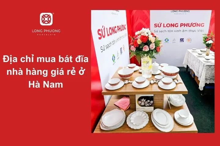 Mua bát đĩa nhà hàng giá rẻ, chất lượng cao tại Sứ Long Phương