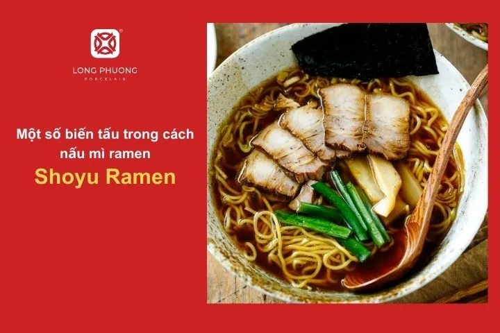 Mì ramen nước tương truyền thống của Nhật Bản