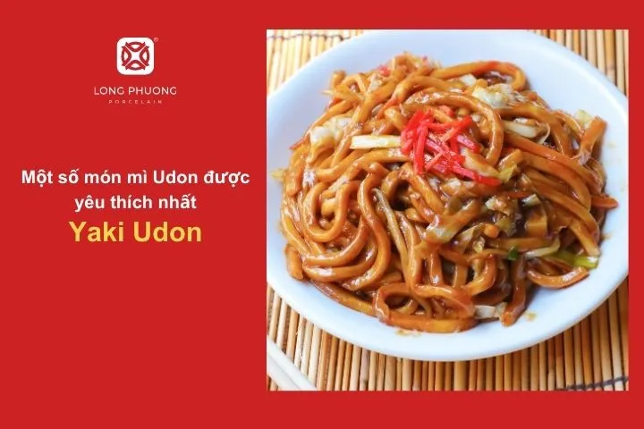 Phiên bản mì Udon xào thơm ngon hấp dẫn