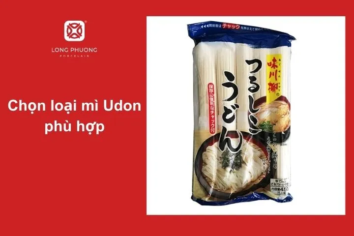 Các loại mì Udon và cách lựa chọn phù hợp cho từng món ăn