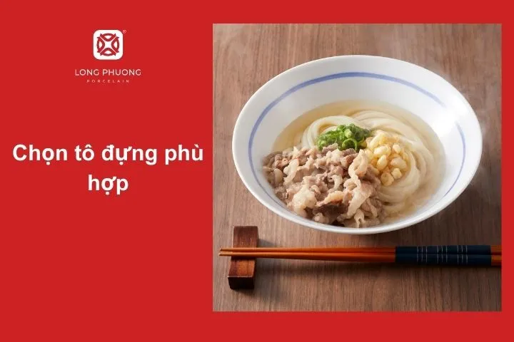 Giúp giữ nhiệt lâu hơn, phù hợp với các món Udon nước như Kake Udon, Tempura Udon