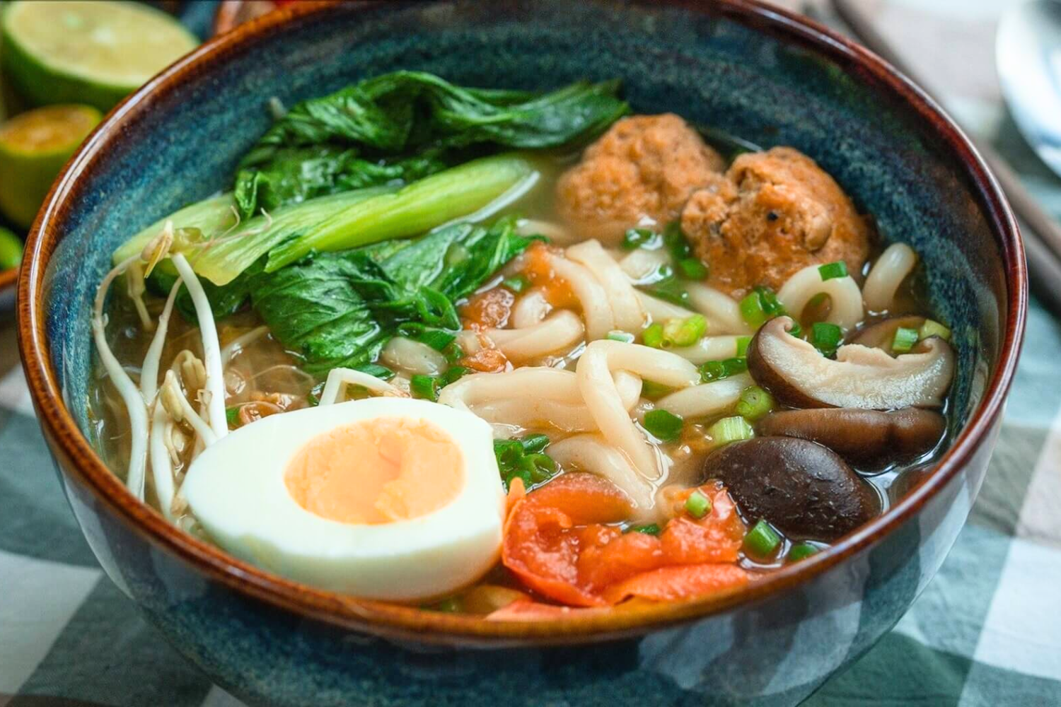 cách nấu mì udon