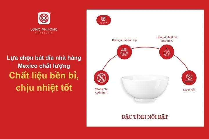 Bát đĩa sứ cao cấp giúp nâng tầm trải nghiệm ẩm thực