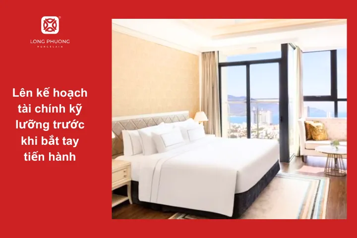 Kế hoạch tài chính là một trong những bước cốt lõi của kinh doanh khách sạn